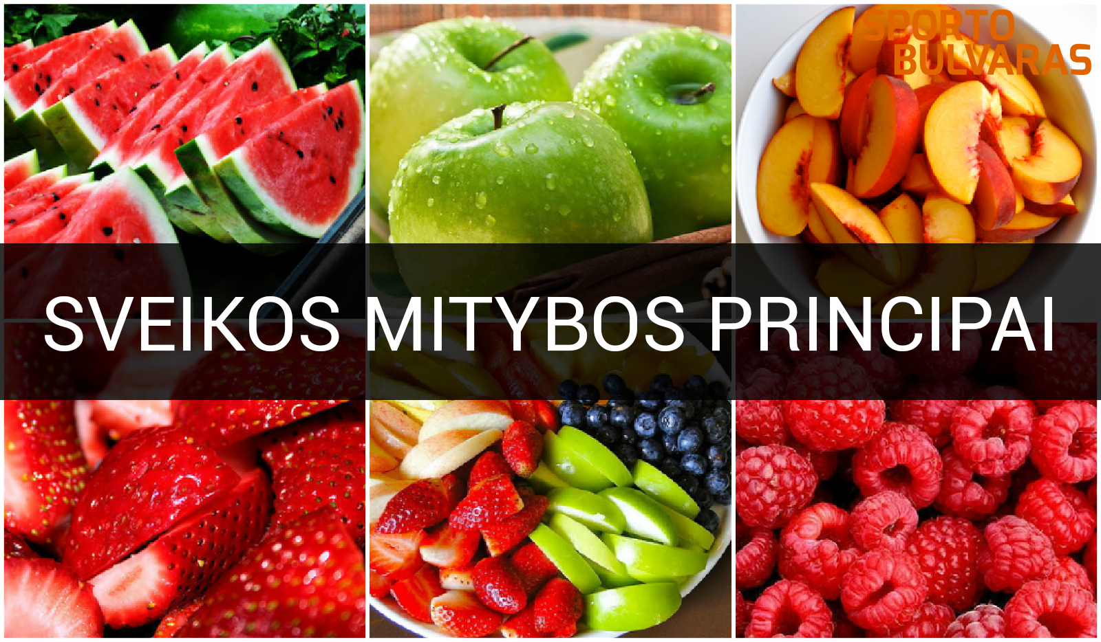 Sveikos mitybos principai
