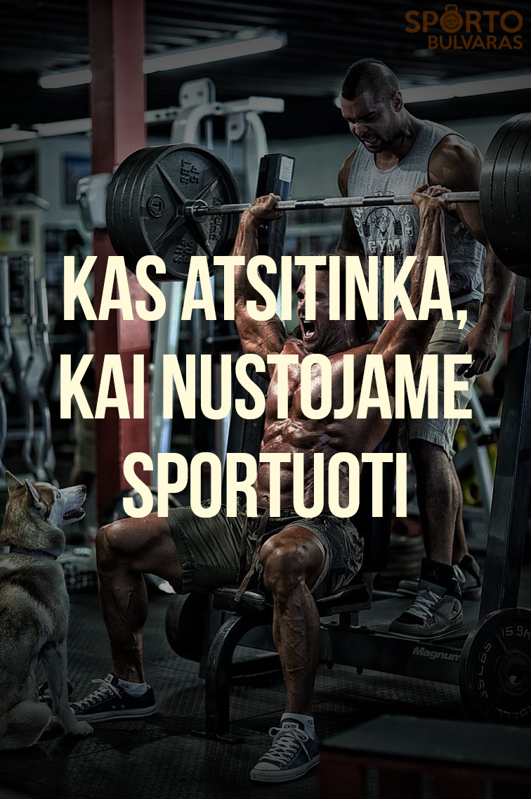 Kas atsitinka, kai nustojame sportuoti