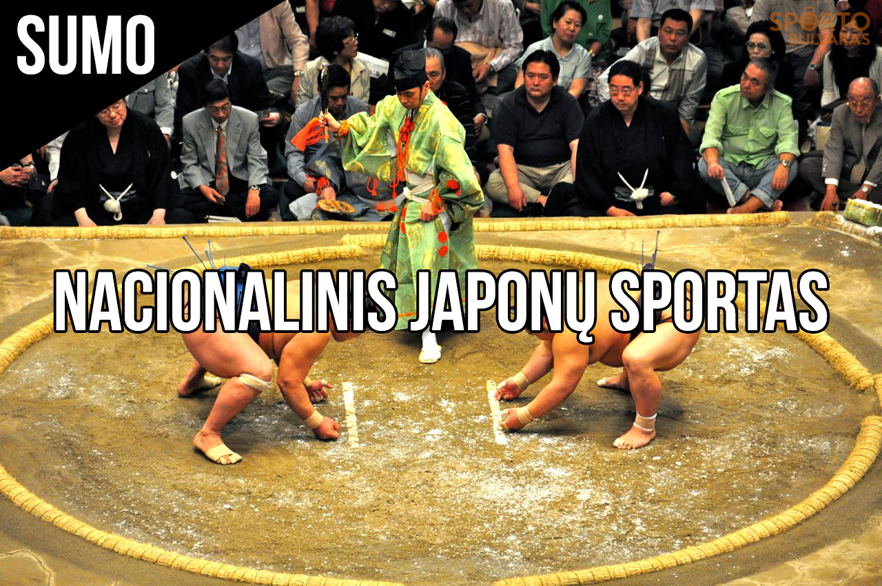 Nacionalinis japonų sportas - sumo